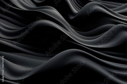 The background is black and abstract. (Generative AI)