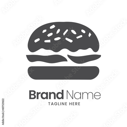 Burger shop logo, burger icon, fast food logo. restaurant logo, hum burger vector