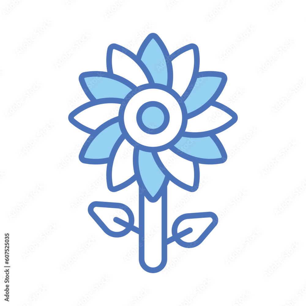 Beautifully designed icon of sunflower in editable style, easy to use icon Beautifully designed icon of sunflower in editable style, easy to use icon