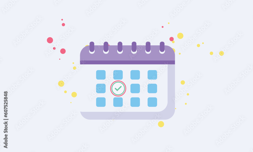calendar marked date for important day in purple background. Calendar with mark for schedule appointment, event day, holiday planning concept. calendar marked date for important day in purple background. Calendar with mark for schedule appointment, event day, holiday planning concept.