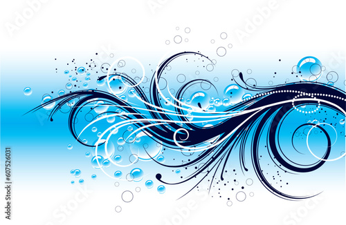 Abstract vector illustration for design.