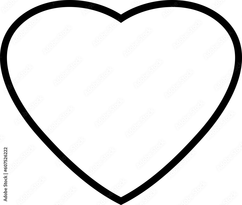 heart icon , vector , isolated on white background heart icon , vector , isolated on white background