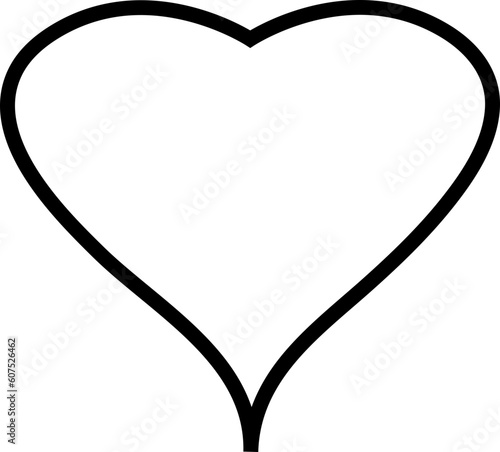 heart icon , vector , isolated on white background