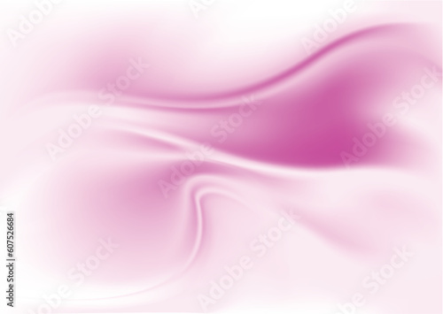 Vector illustration of abstract pink background imitating smooth silk cloth © Designpics