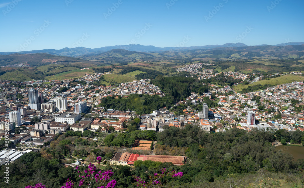 A cidade de Caxambu, Minas Gerais, Brasil