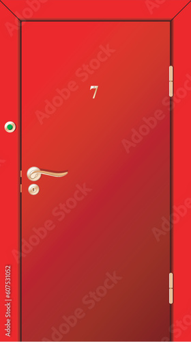 Red door