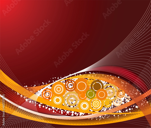 Abstract  artistic   background  vector illustration