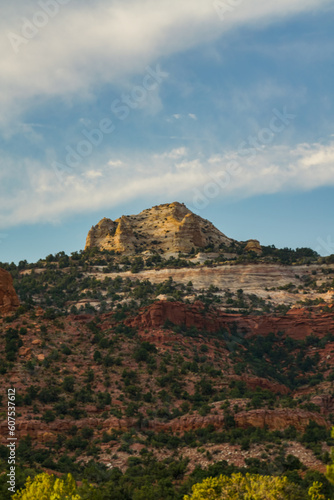 Beautiful mountain view in Kanab, Utah