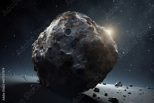 space meteorite, generative ai 