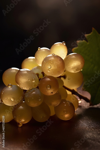 white grapes, generative ai 