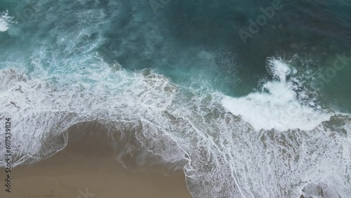 water waves in the sea on the beach