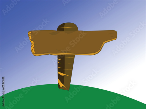 A vector Representing a pannel