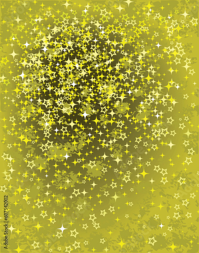 Abstract editable vector background of sparkles and stars