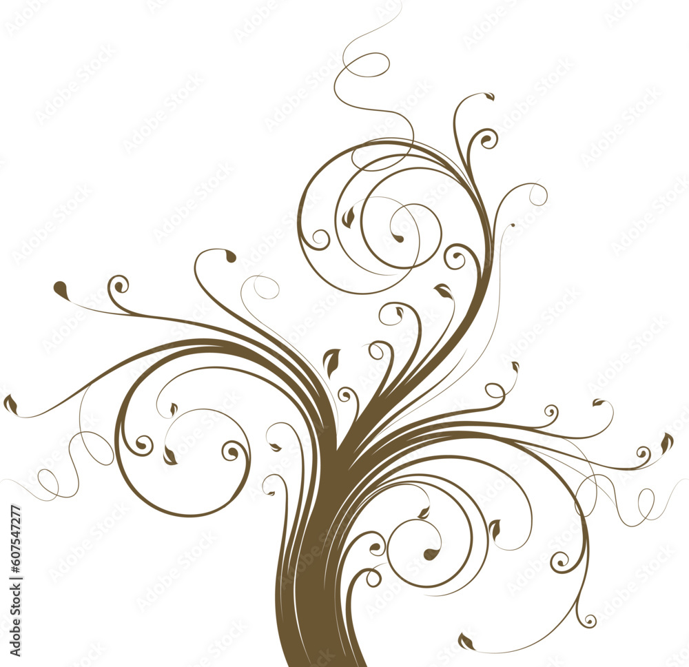 Floral vector illustration. Suits well for design. Floral vector illustration. Suits well for design.