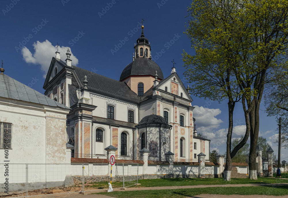 Church of the Body of the Lord in Nesvizh, the family burial vault of the Radziwill princes. Belarus