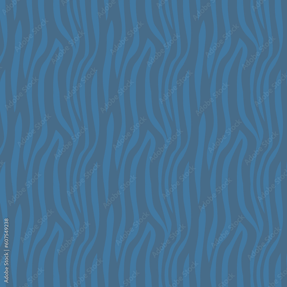 Fototapeta premium Zebra skin pattern. Animal print for fabric textile design cover wrapping background stock illustration.