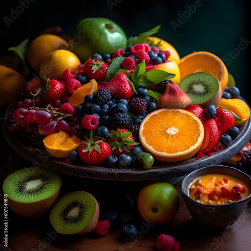 Colorful fruit platter: Canon EOS RP © Benjamin