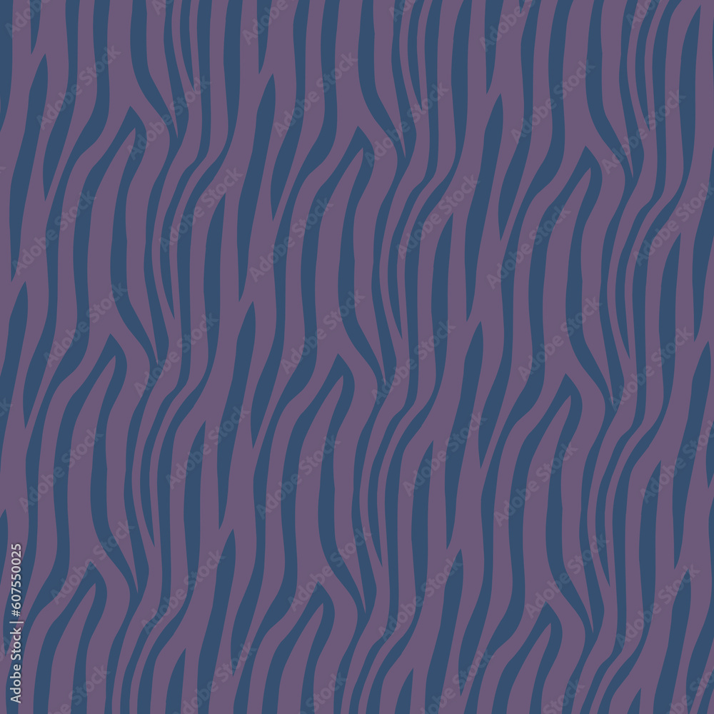 Fototapeta premium Zebra skin pattern. Animal print for fabric textile design cover wrapping background stock illustration.