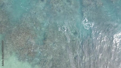 Water Flowing in the ocean