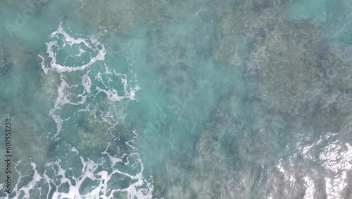water flowing calmly