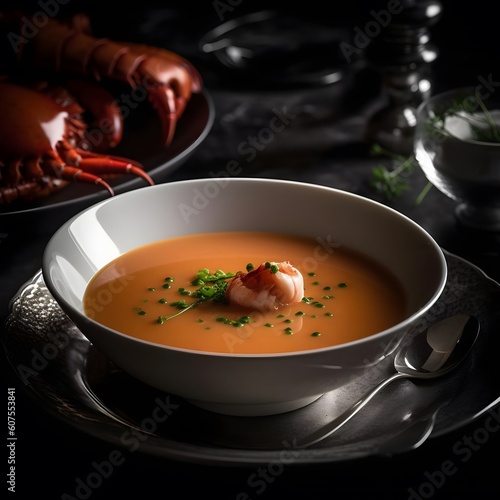 Decadent Lobster Bisque Captured with a Fujifilm X-T30