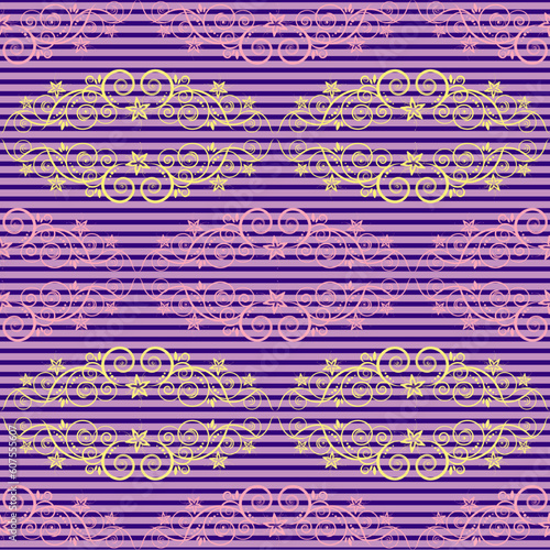 Seamless background. The classic elegant design.