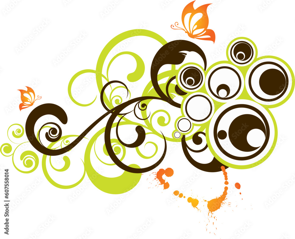 Abstract vector illustration. Suits well for design. Abstract vector illustration. Suits well for design.