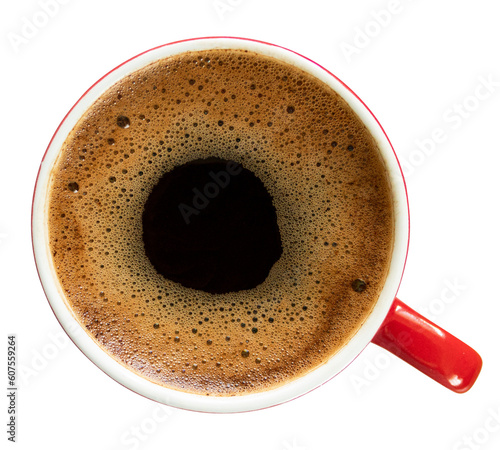 cup of coffee isolated on a transparent background © Oleksandr Yashchuk