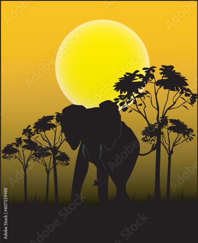 Animals of Africa - Illustration Vector Format