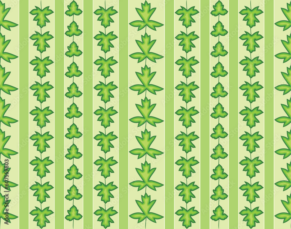 Editable vector repeating wallpaper design of maple leaves Editable vector repeating wallpaper design of maple leaves
