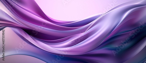 Purple Silk Waves Background for presentation design. Suit for business, corporate, institution, party, festive, seminar, and talks