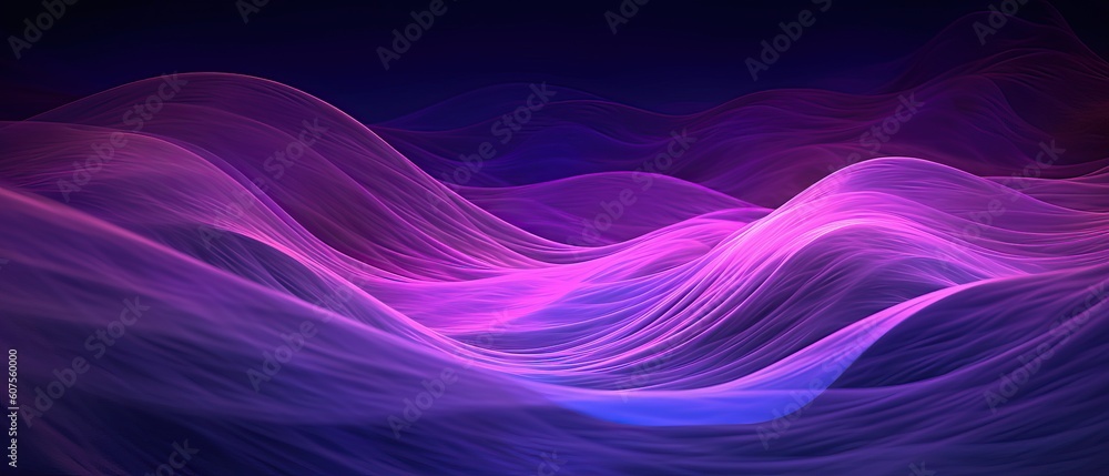 Purple Waves on Dark for presentation design. Suit for business, corporate, institution, party, festive, seminar, and talks Purple Waves on Dark for presentation design. Suit for business, corporate, institution, party, festive, seminar, and talks