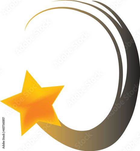a vector, illustration for a whirl star