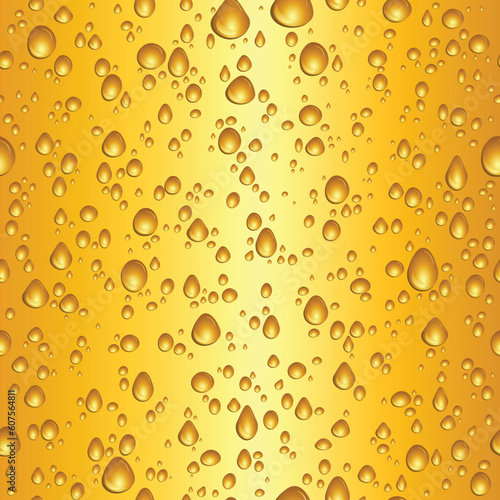 Seamless tile background of beer drops