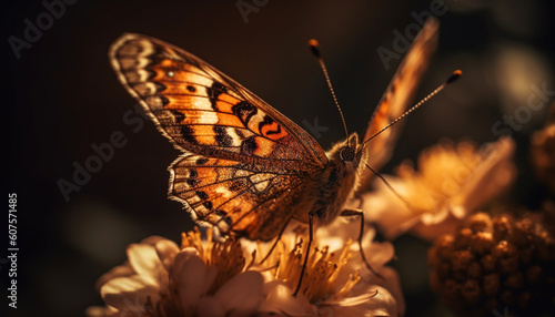butterfly wing in vibrant summer nature generated by AI © Jeronimo Ramos