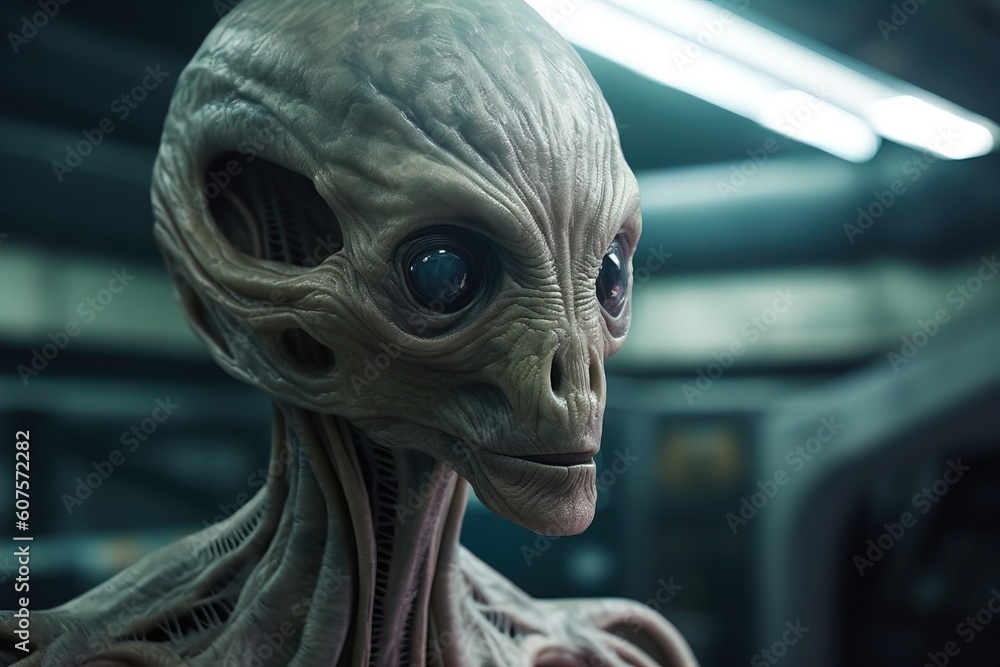 The character of the evil alien. The character of the evil alien.