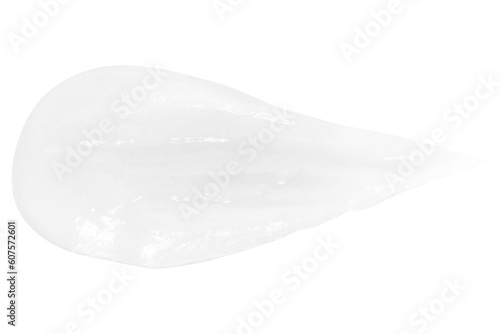Fotografía A smear of greasy melting cream. On a blank background. PNG