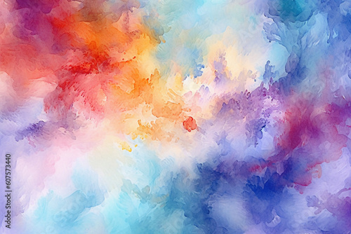 abstract watercolor background ai generative