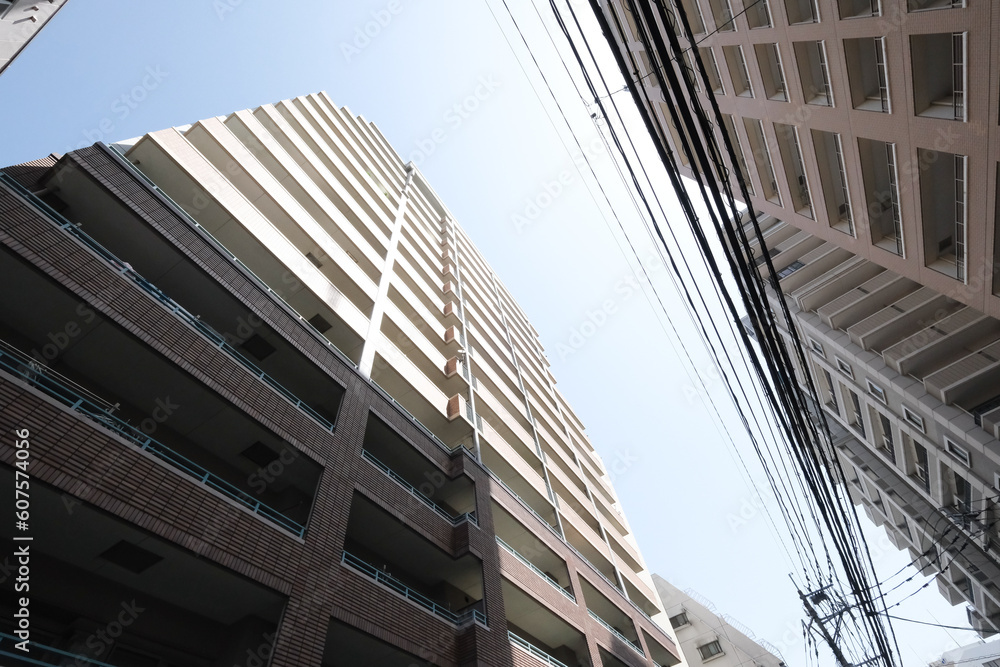 Fototapeta premium マンションの外観