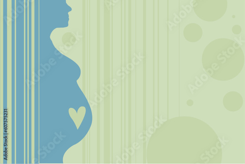 Background can be used for invitation, showers, announcement...