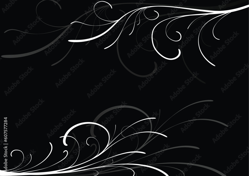 Abstract floral background, element for design. Abstract floral background, element for design.