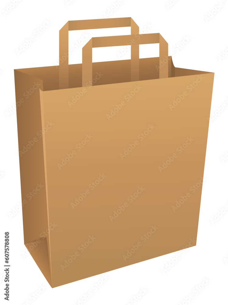 Brown paper bag. Please check my portfolio for more packaging illustrations. Brown paper bag. Please check my portfolio for more packaging illustrations.