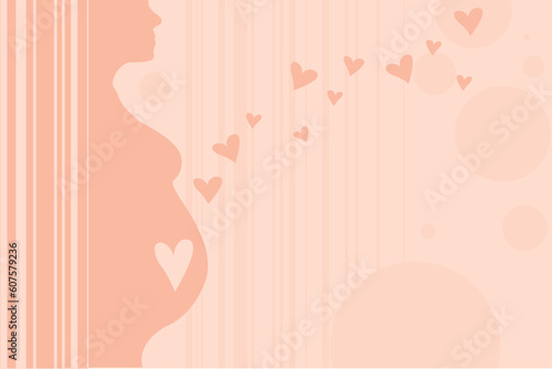 Panel can be used for baby or pregnancy announcement, or shower