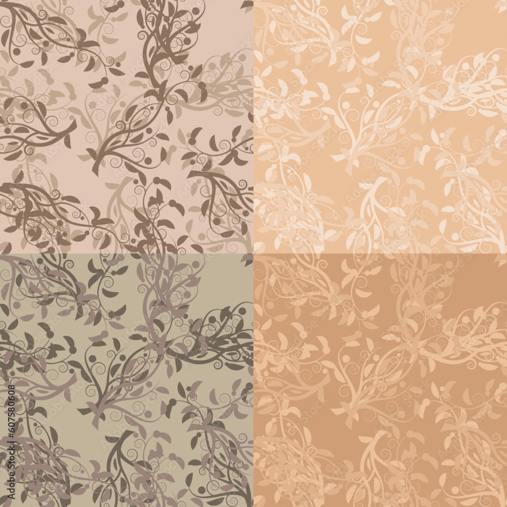 Seamless floral background Seamless floral background
