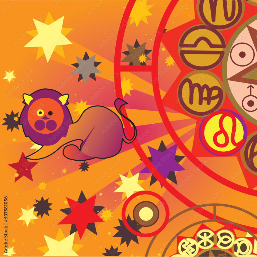vector illustration of zodiac signs vector illustration of zodiac signs