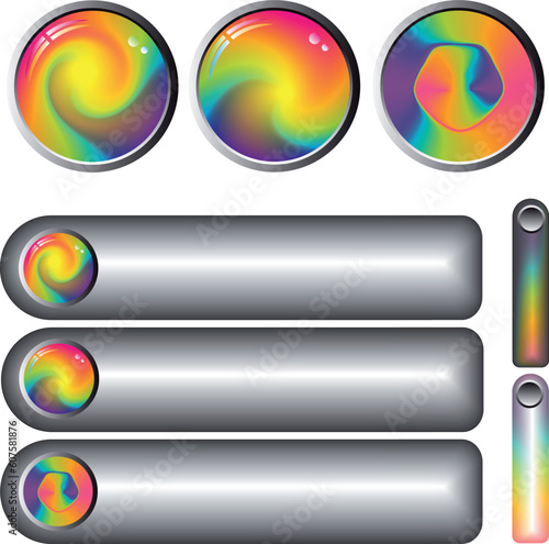 collection of rainbow
