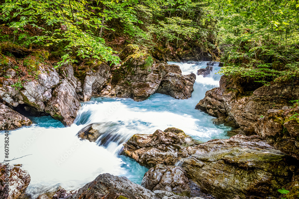 Die Ostrach im Hintersteiner Tal