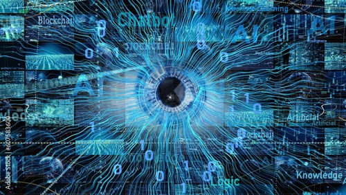 AI technology background