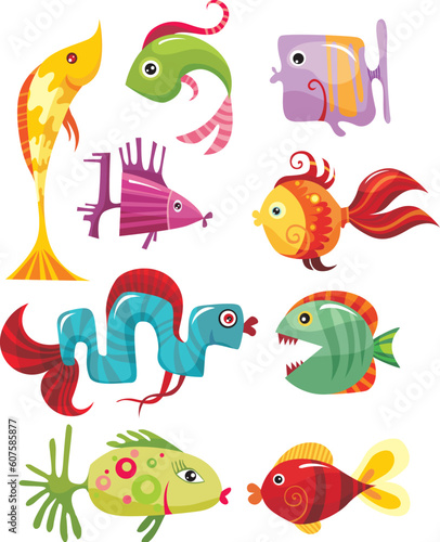 set of a fishes