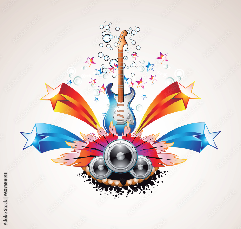 Dance and Music Event Background for poster or brochure Dance and Music Event Background for poster or brochure